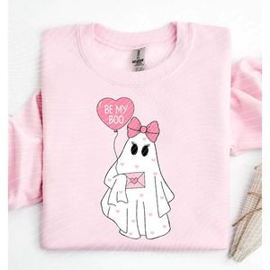 Be My Boo- Full Color- Screen Print Transfer-Heat Transfer-Valentine's Day